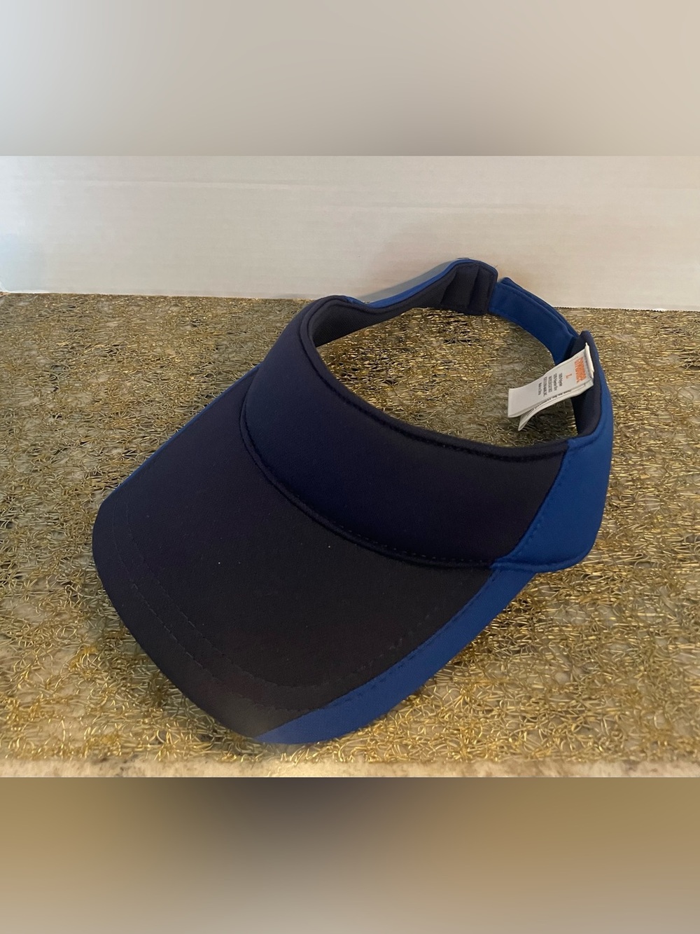 Gymboree Navy Visor with Royal Trim